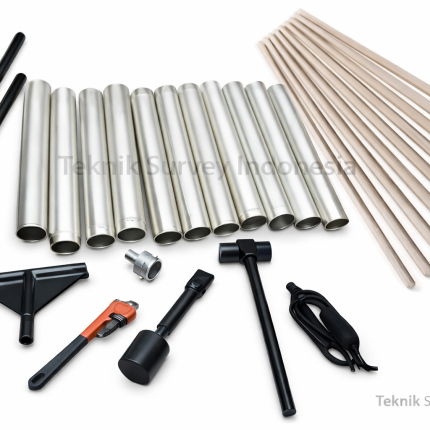 Hand Bor Manual Soil Boring Set Alat Uji Tanah Lapangan