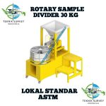 Rotary Sample Divider 30 KG Alat Pembagi Sampel Laboratorium Akurat dan Cepat