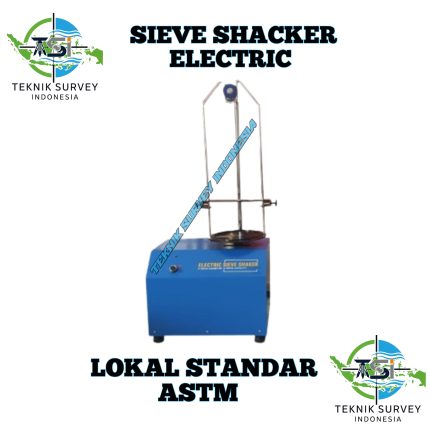 Sieve Shaker Electric Alat Pengayak Material Laboratorium Otomatis Nurjaman Survey