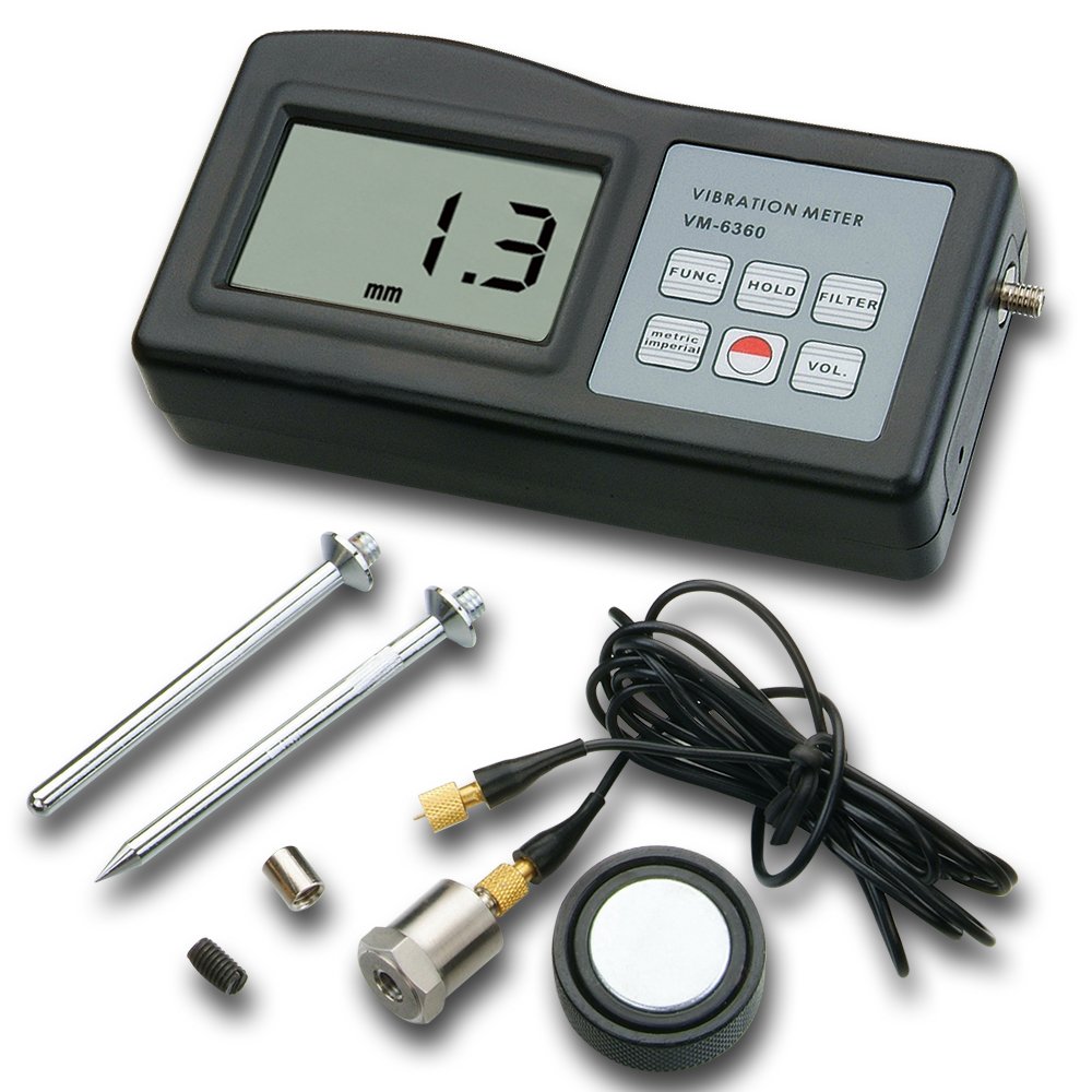 Vibration Meter Landtek VM-6360 with Software and RS232 Cable 081240008335