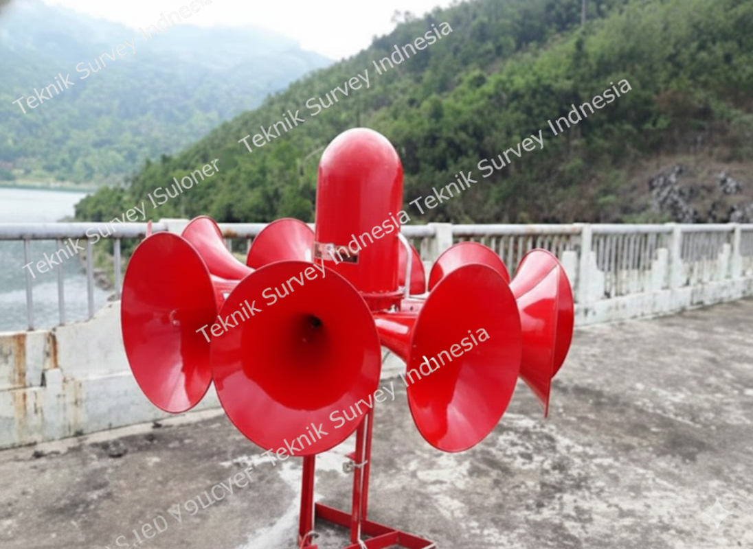 Sirine Lion King LK-STH-10H untuk peringatan bencana radius 5 KM