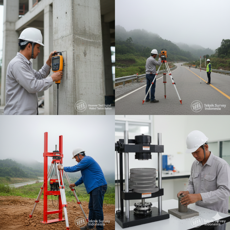 Alat Ukur Total Station - Theodolite - Automatic Level