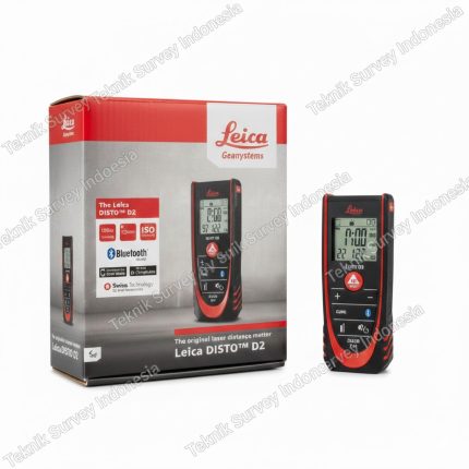 Jual Leica DISTO D2 Laser Distance Meter Digital 100m Original garansi resmi di Teknik Survey Indonesia.