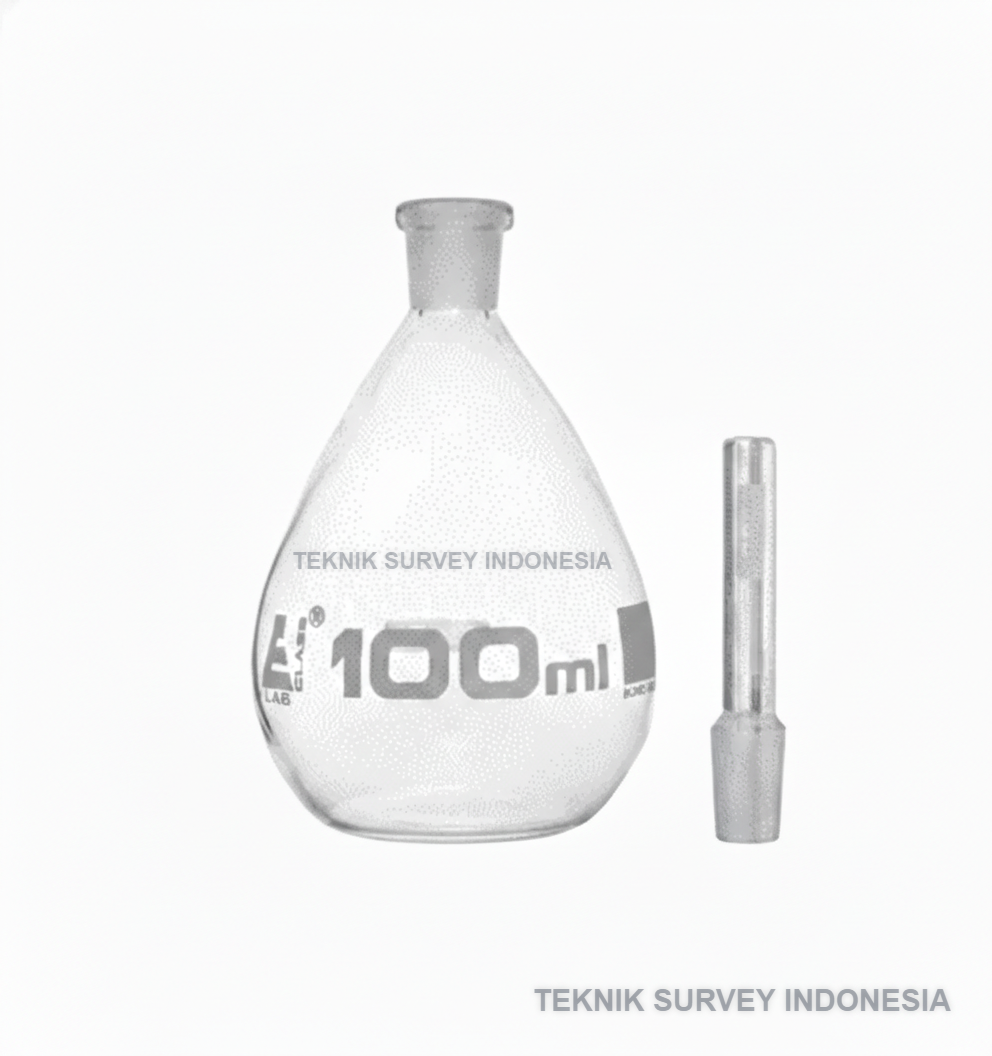 Density-Bottle-Piknometer-Laboratorium-Sipil Density Bottle Laboratorium 50ml dan 100ml Teknik Survey Indonesia