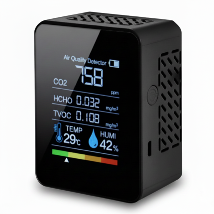 Monitor Kualitas Udara CO2 Digital Portabel Teknik Survey Indonesia