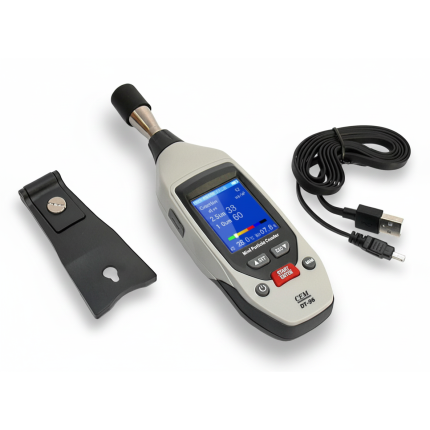 Particle Counter CEM DT96 Alat Ukur Kualitas Udara Digital