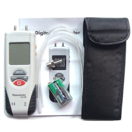 Jual HTI HT-1890 Digital Gauge Differential Air Pressure Meter