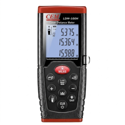 Jual CEM LDM100H Laser Distance Meter Digital Jarak 100 Meter