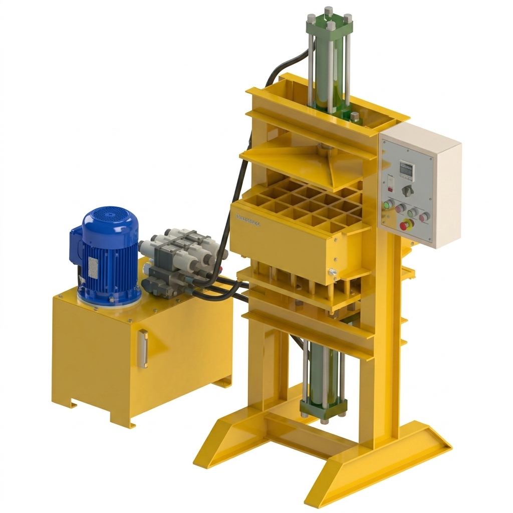 jual-press-wafer-hydraulic-kapasitas-25-blok Jual Press Wafer Hydraulic Mesin Cetak Bentuk Blok Kapasitas 25 Pcs